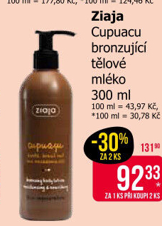 Tělové mléko Ziaja