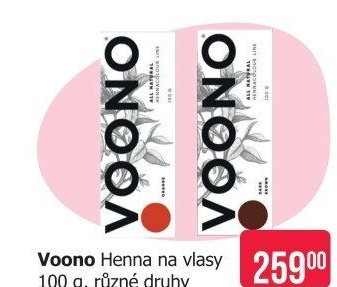 Henna na vlasy Voono