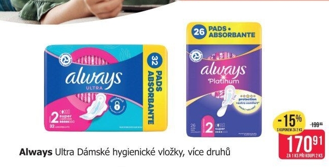 Vložky dámské Ultra Always