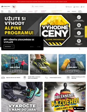 akční leták ALPINE PRO 26.3.2025-1.4.2025