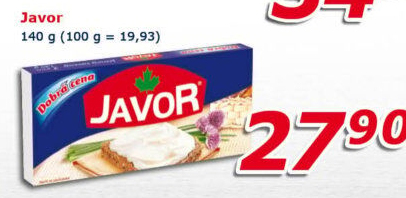 Sýr tavený Javor