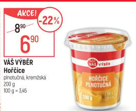 Hořčice kremžská Váš Výběr