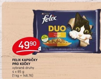 Kapsičky pro kočky Felix Purina