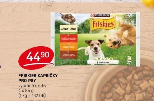 Kapsičky pro psy Friskies