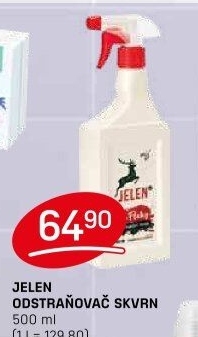 Odstraňovač skvrn ve spreji Jelen
