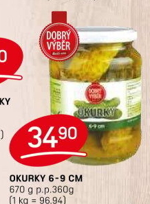 Okurky Dobrý Výběr