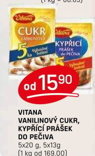 Přísady na pečení Vitana