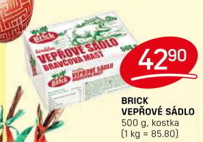 Sádlo vepřové Brick