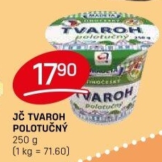 Tvaroh polotučný Jihočeský Madeta