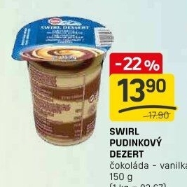 Dezert pudinkový Swirl Omira
