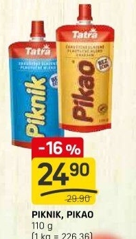 Mléko kondenzované Piknik Tatra - kapsička
