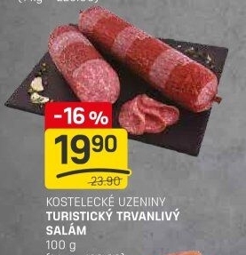 Salám turistický Kostelecké uzeniny