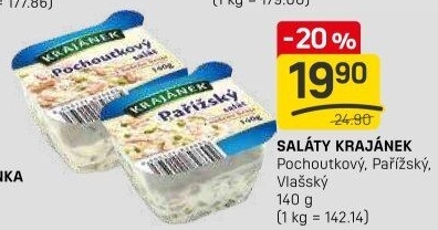Salát pochoutkový Krajánek