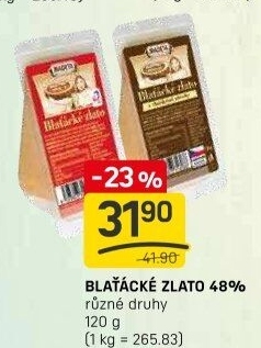 Sýr Blaťácké zlato Madeta
