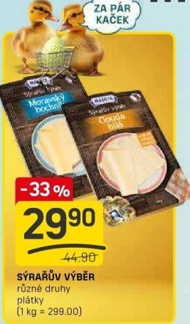 Sýr Sýrařův výběr Madeta