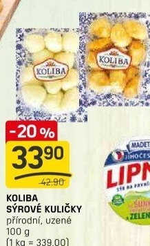 Sýrové kuličky Koliba Bystřice pod Hostýnem