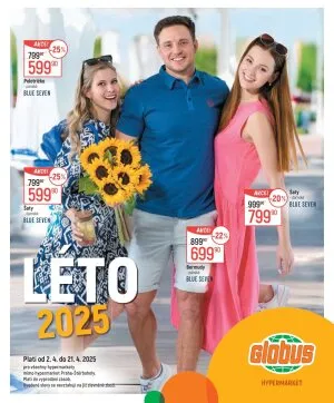 akční leták Globus 2.4.2025-21.4.2025