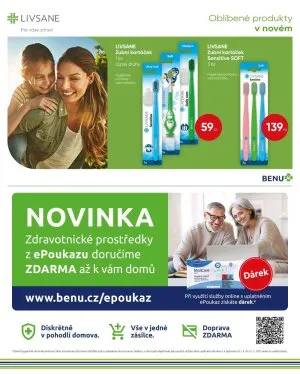 akční leták BENU Lékárna 1.4.2025-30.4.2025