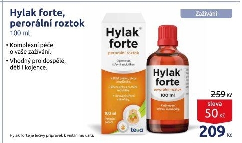 Kapky k obnovení střevní mikroflóry Hylak forte Ratiopharm