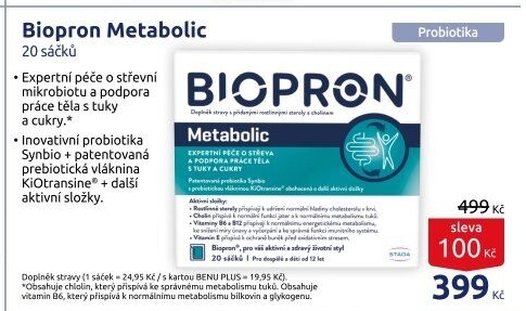 Probiotika Biopron Metabolic