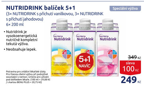 Výživa Nutridrink