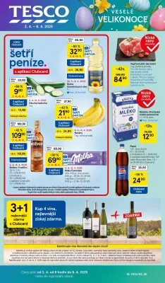 akční leták Tesco 2.4.2025-8.4.2025