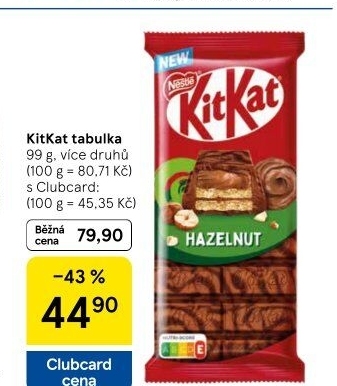 Čokoláda Kit Kat