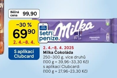 Čokoláda Milka