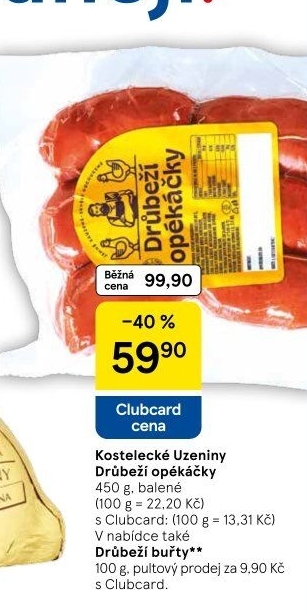 Drůbeží buřty
