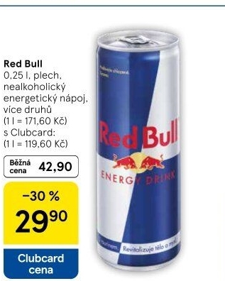 Energetický nápoj Red Bull
