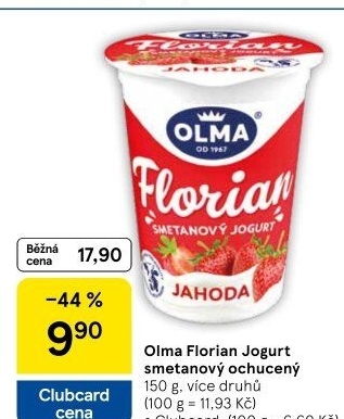 Jogurt smetanový Florian Olma