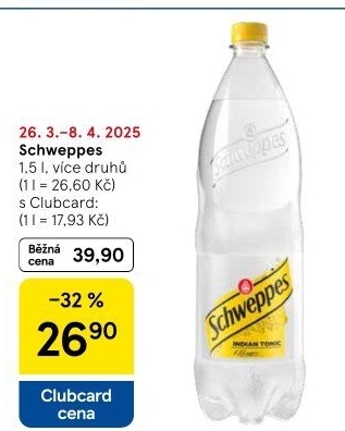 Limonáda Tonic Schweppes