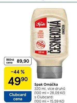 Omáčky Spak