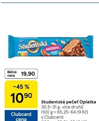Oplatka Studentská pečeť Orion