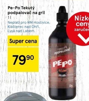 Podpalovač tekutý Pe-Po