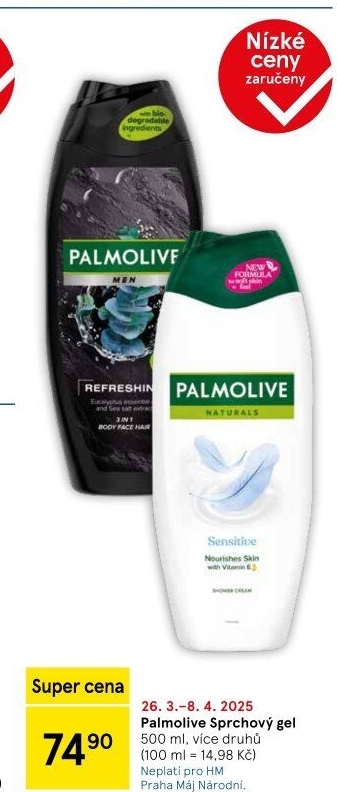 Sprchový gel Palmolive