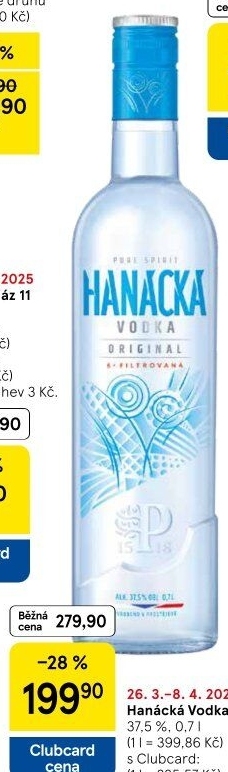 Vodka Hanácká