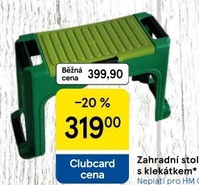 Zahradní stolička