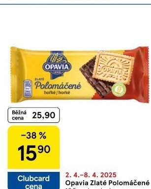 Zlaté polomáčené Opavia