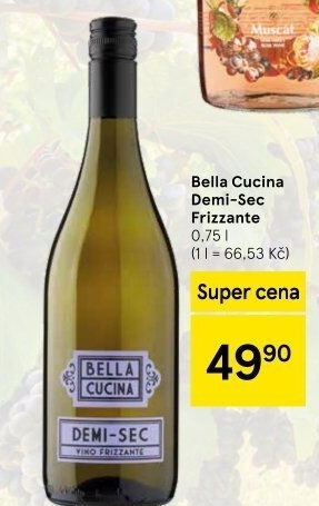 Frizzante Demi Sec Bella Cucina