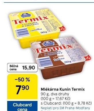Termix Mlékárna Kunín