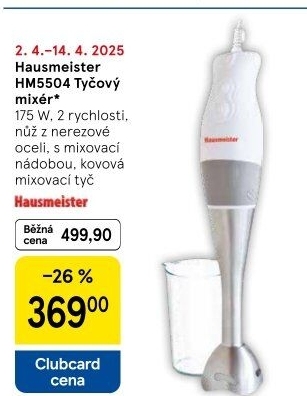 Tyčový mixér HM5504 Hausmeister