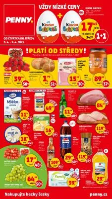 akční leták Penny Market 3.4.2025-9.4.2025