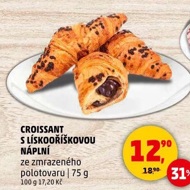 Croissant s náplní