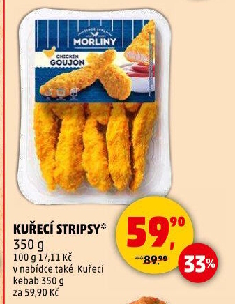 Kuřecí stripsy Morliny