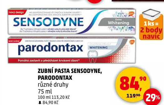 Pasty na zuby Parodontax