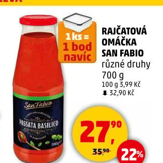 Rajčatová omáčka San Fabio