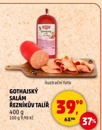 Salám Gothaj Řezníkův talíř