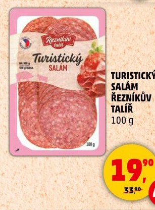 Salám turistický Řezníkův talíř