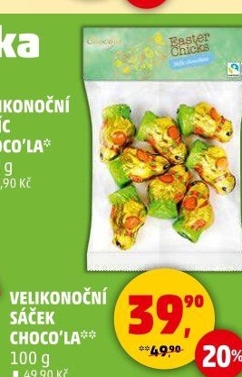 Velikonoční balíček Choco'